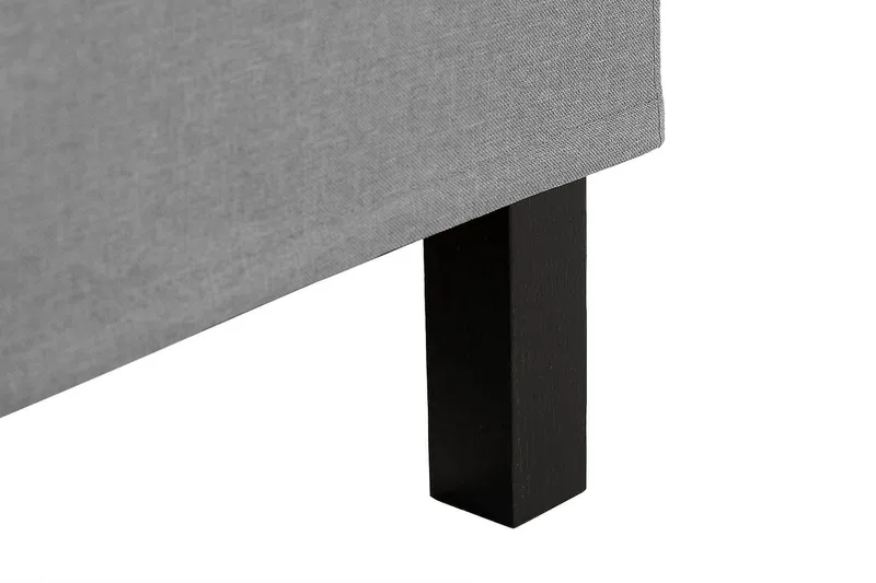 Scarlett Kontinentalseng 120x200 Skummadrass - Grå - Møbler - Senger - Kontinentalsenger