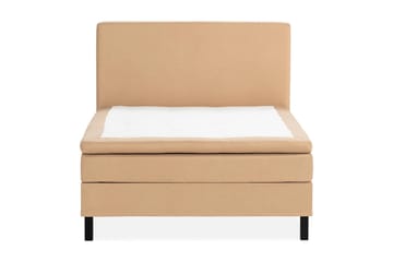 Scarlett Kontinentalseng 140x200 Skummadrass - Beige - Møbler - Senger - Kontinentalsenger