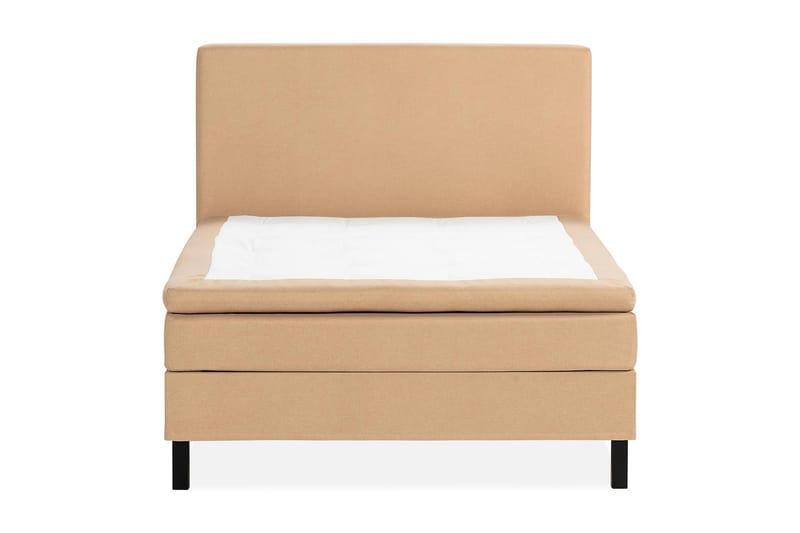 Scarlett Kontinentalseng 140x200 Skummadrass - Beige - Møbler - Senger - Kontinentalsenger