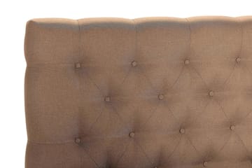 Scarlett Kontinentalseng 140x200 Skummadrass - Brun - Møbler - Senger - Komplett sengepakke