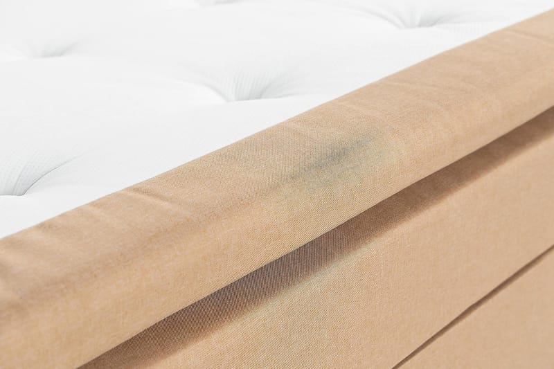 Scarlett Kontinentalseng 150x200 Lateksmadrass - Beige - Møbler - Senger - Komplett sengepakke