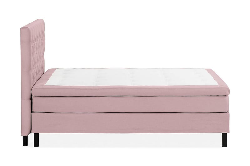 Scarlett Kontinentalseng 150x200 Lateksmadrass - Rosa - Komplett sengepakke - Kontinentalsenger