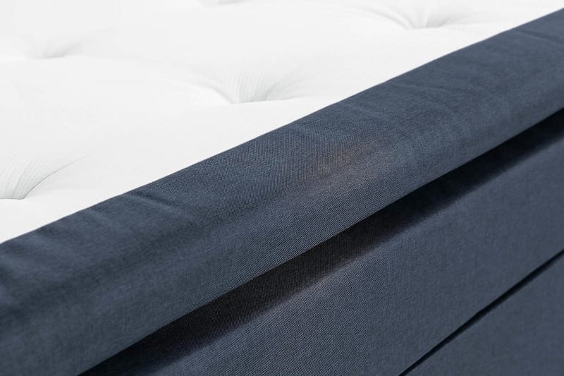 Scarlett Kontinentalseng 160x200 Skummadrass - Blå - Møbler - Senger - Kontinentalsenger