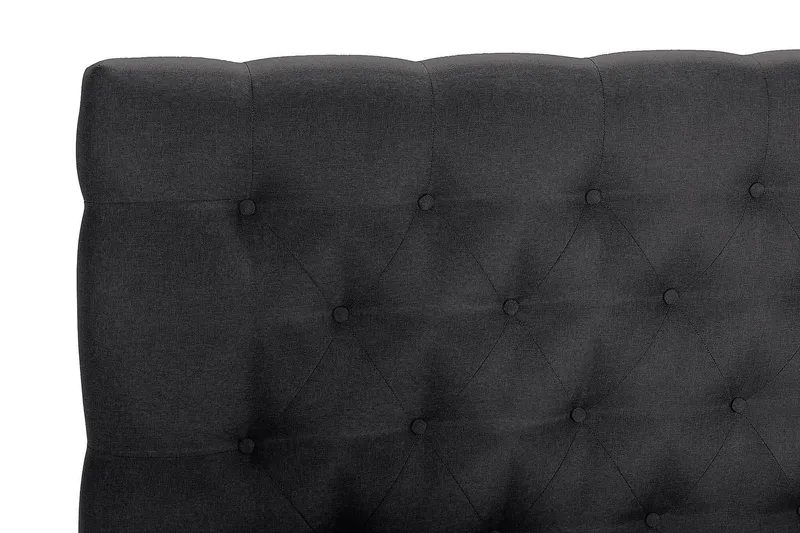 Scarlett Kontinentalseng 180x200 Lateksmadrass - Svart - Møbler - Senger - Kontinentalsenger