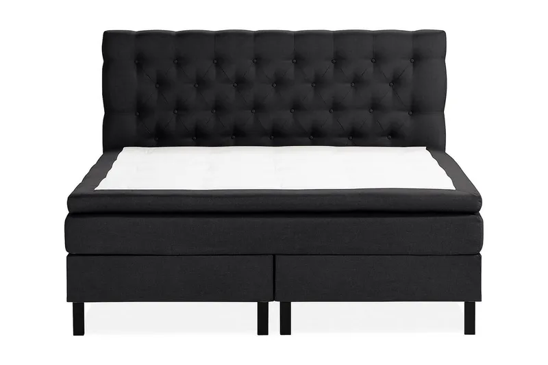 Scarlett Kontinentalseng 180x200 Lateksmadrass, Svart