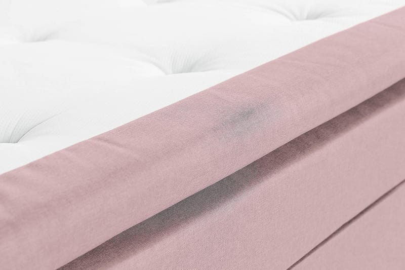 Scarlett Kontinentalseng 180x200 Memorymadrass - Rosa - Møbler - Senger - Kontinentalsenger