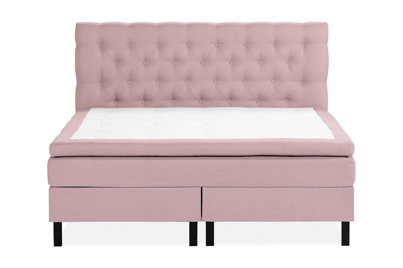 Scarlett Kontinentalseng 180x200 Memorymadrass - Rosa - Møbler - Senger - Kontinentalsenger