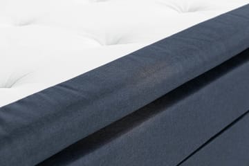 Scarlett Kontinentalseng 180x200 Skummadrass - Blå - Møbler - Senger - Kontinentalsenger