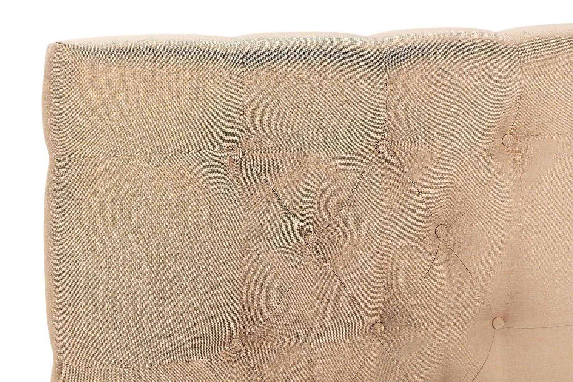 Scarlett Kontinentalseng 90x200 Memorymadrass - Beige - Møbler - Senger - Komplett sengepakke
