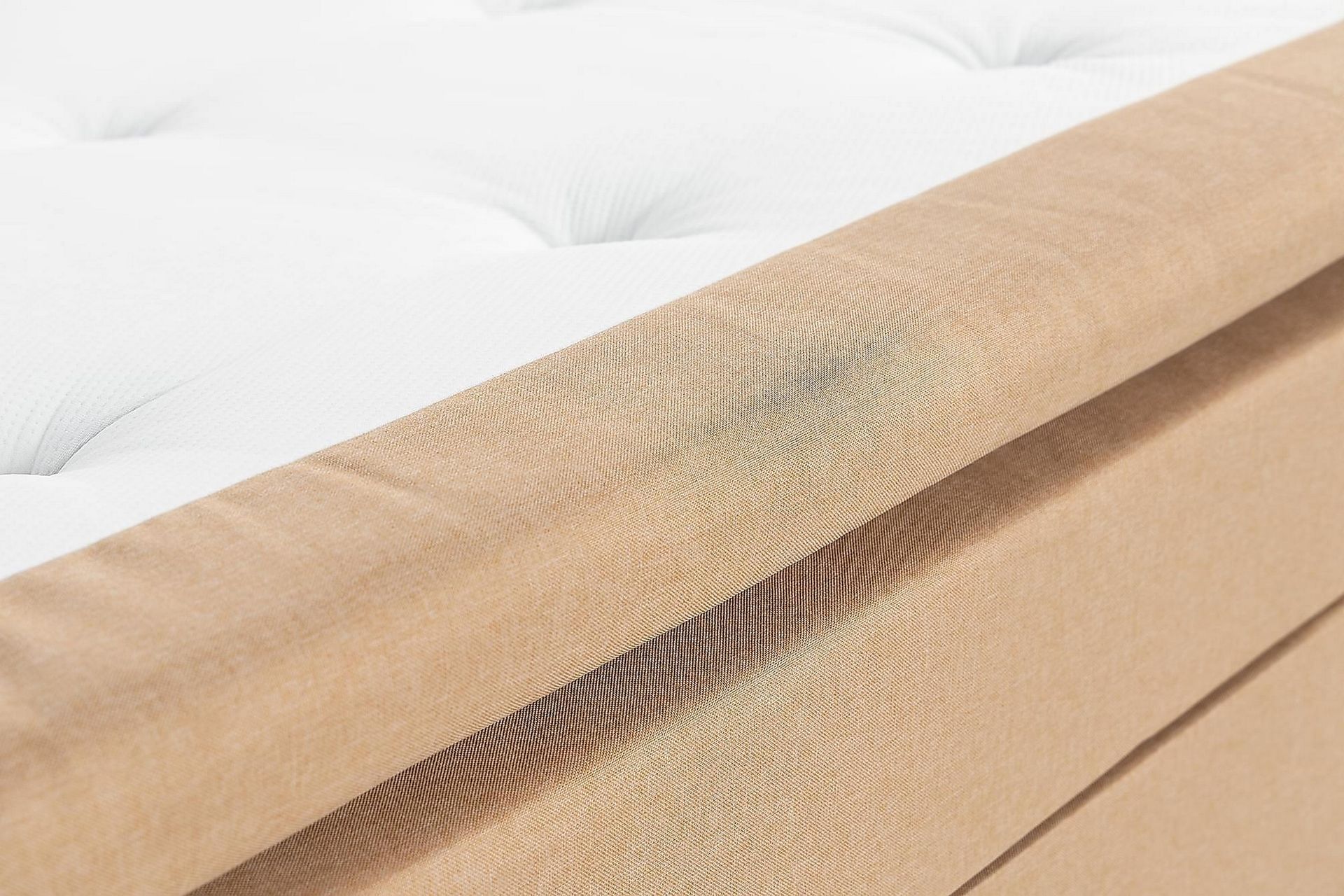 Scarlett Kontinentalseng 90x200 Memorymadrass - Beige - Møbler - Senger - Komplett sengepakke