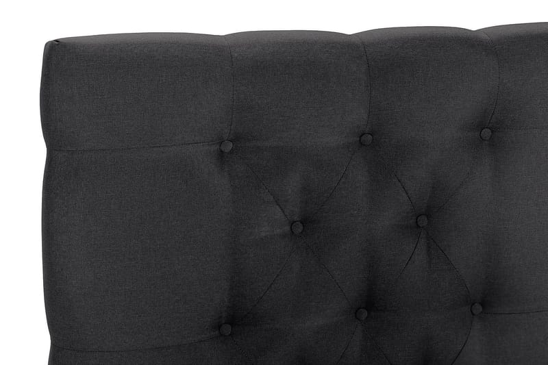 Scarlett Kontinentalseng 90x200 Memorymadrass - Svart - Møbler - Senger - Kontinentalsenger