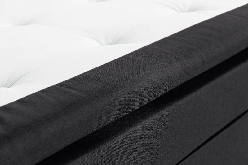 Scarlett Kontinentalseng 90x200 Memorymadrass - Svart - Møbler - Senger - Kontinentalsenger