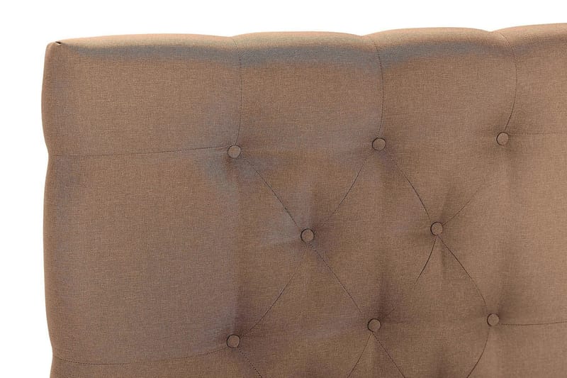 Scarlett Kontinentalseng 90x200 Skummadrass - Brun - Møbler - Senger - Kontinentalsenger