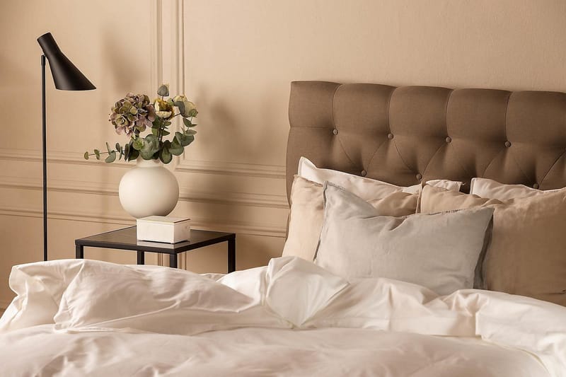 Scarlett Kontinentalseng 90x200 Skummadrass - Brun - Møbler - Senger - Kontinentalsenger