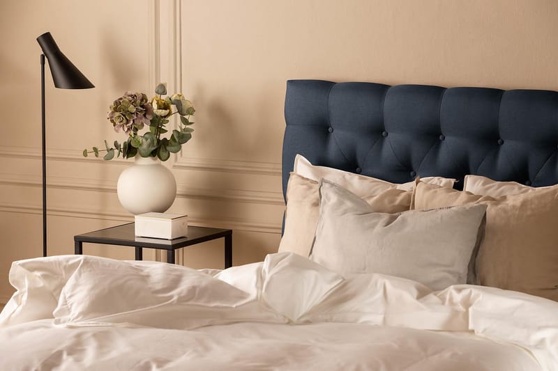 Scarlett Sengepakke 120x200 Lateksmadrass - Dypheftet gavl Blå - Møbler - Senger - Kontinentalsenger