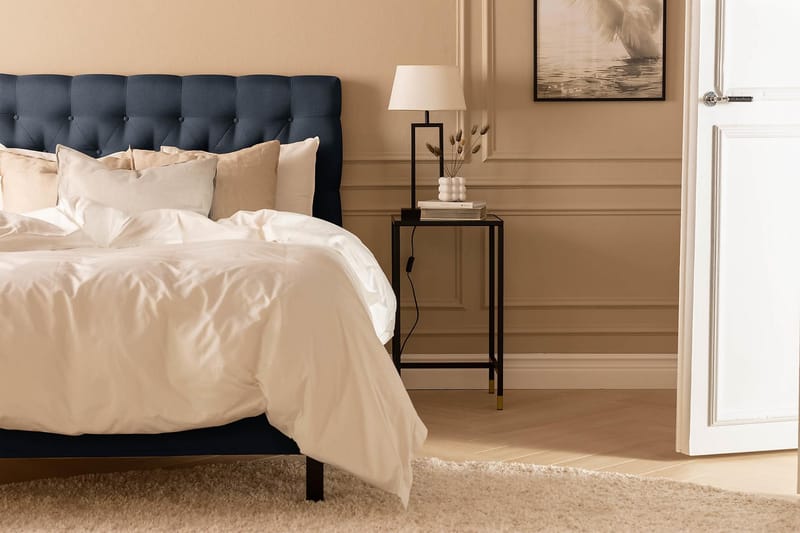 Scarlett Sengepakke 120x200 Lateksmadrass - Dypheftet gavl Blå - Møbler - Senger - Kontinentalsenger