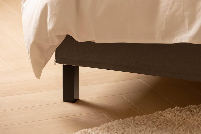 Scarlett Sengepakke 120x200 Lateksmadrass - Dypheftet gavl Brun - Møbler - Senger - Kontinentalsenger