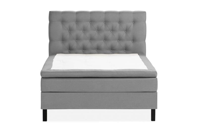 Scarlett Sengepakke 120x200 Lateksmadrass - Dypheftet gavl Grå - Møbler - Senger - Kontinentalsenger