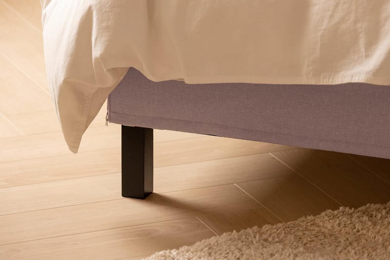 Scarlett Sengepakke 120x200 Lateksmadrass - Dypheftet gavl Rosa - Møbler - Senger - Kontinentalsenger