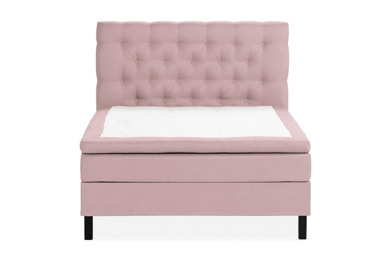 Scarlett Sengepakke 120x200 Lateksmadrass - Dypheftet gavl Rosa - Møbler - Senger - Kontinentalsenger