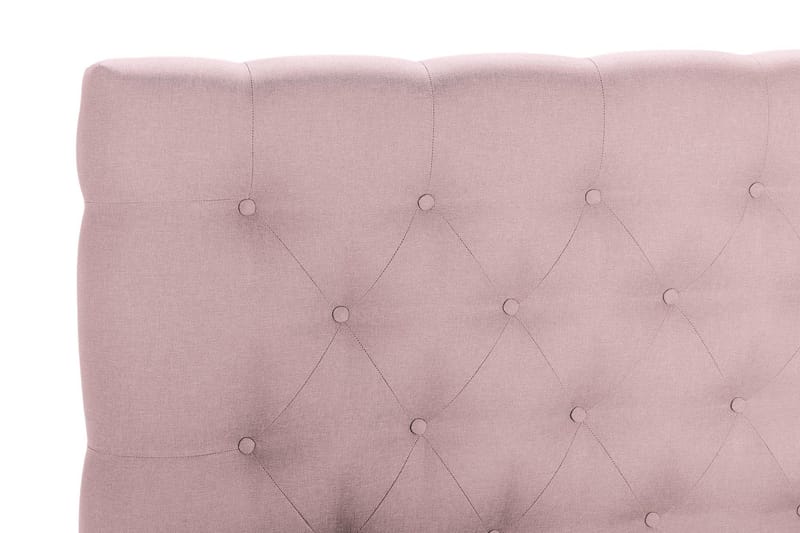 Scarlett Sengepakke 120x200 Lateksmadrass - Dypheftet gavl Rosa - Møbler - Senger - Kontinentalsenger