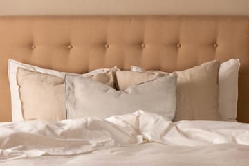 Scarlett Sengepakke 120x200 Memorymadrass - Knappet gavl Beige - Møbler - Senger - Komplett sengepakke