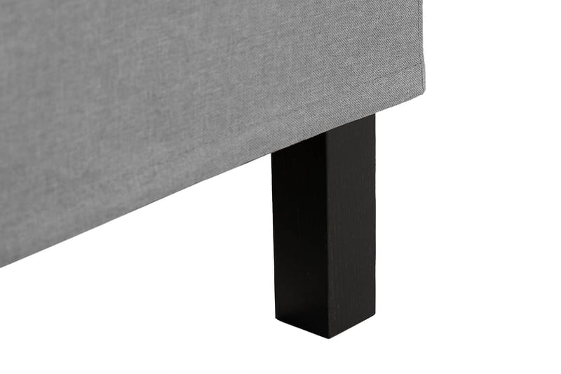 Scarlett Sengepakke 140x200 Lateksmadrass - Knappet gavl Grå - Møbler - Senger - Kontinentalsenger