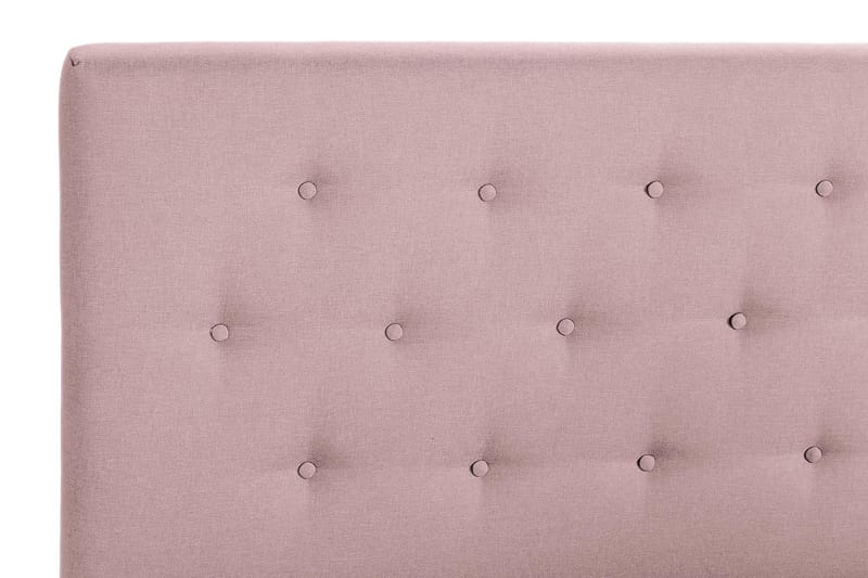 Scarlett Sengepakke 140x200 Lateksmadrass - Knappet gavl Rosa - Møbler - Senger - Kontinentalsenger