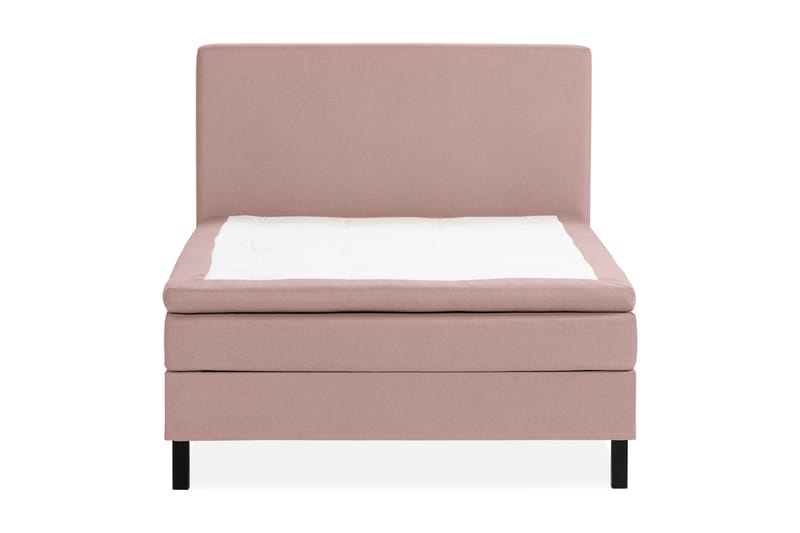 Scarlett Sengepakke 140x200 Skummadrass - Glatt gavl Rosa - Møbler - Senger - Komplett sengepakke