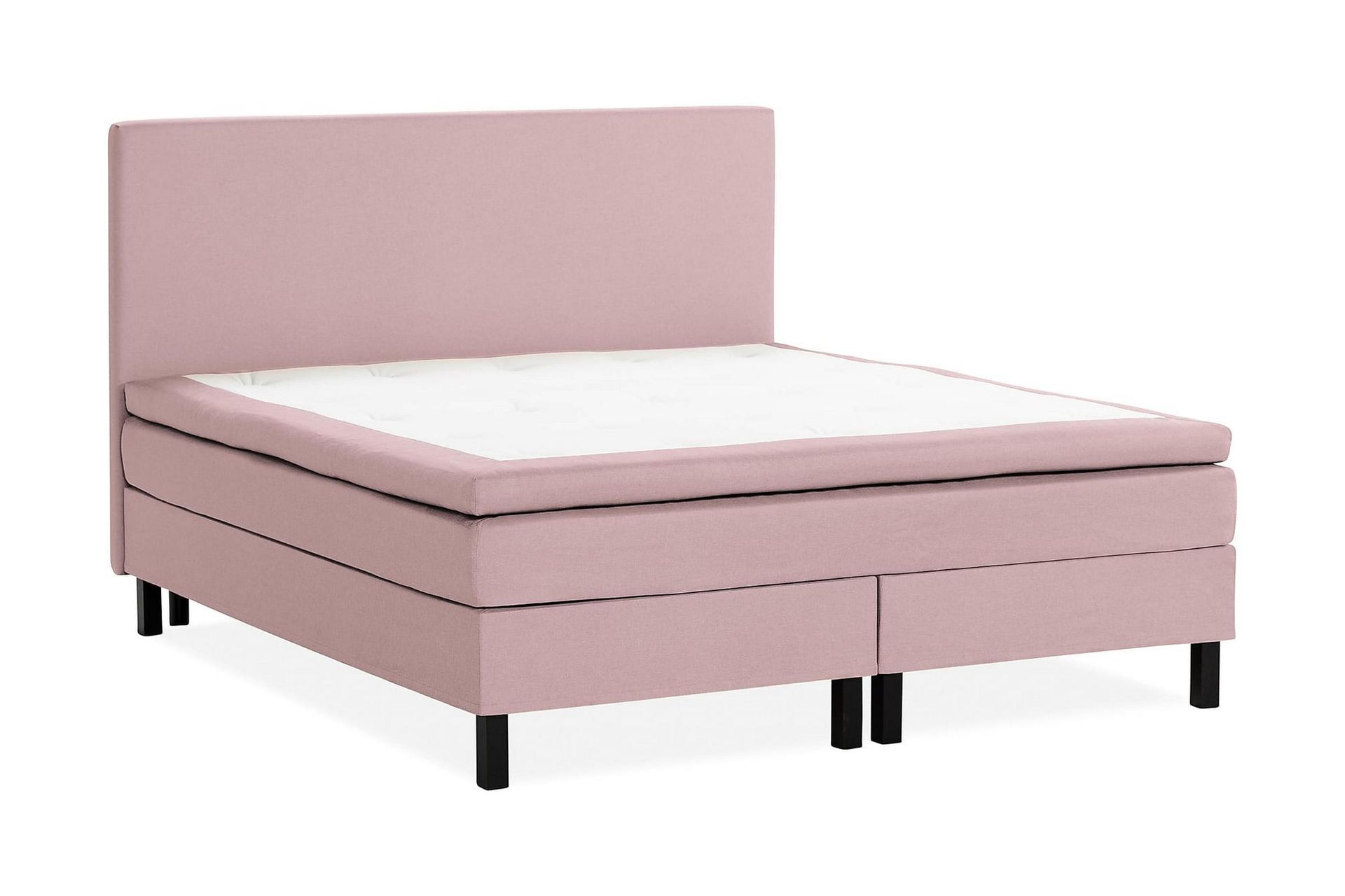 Scarlett Sengepakke 160x200 Memorymadrass - Glatt gavl Rosa - Møbler - Senger - Komplett sengepakke