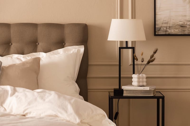 Scarlett Sengepakke 180x200 Memorymadrass - Dypheftet gavl Brun - Møbler - Senger - Kontinentalsenger