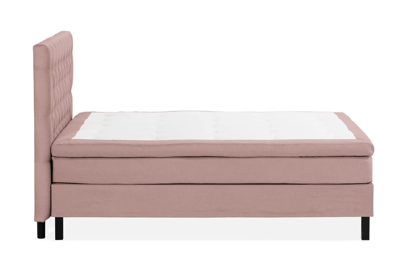 Scarlett Sengepakke 180x200 Skummadrass - Dypheftet gavl Rosa - Møbler - Senger - Komplett sengepakke
