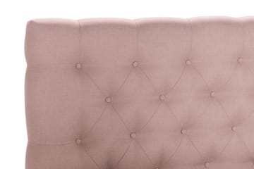 Scarlett Sengepakke 180x200 Skummadrass - Dypheftet gavl Rosa - Møbler - Senger - Komplett sengepakke