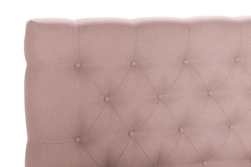 Scarlett Sengepakke 180x200 Skummadrass - Dypheftet gavl Rosa - Møbler - Senger - Komplett sengepakke