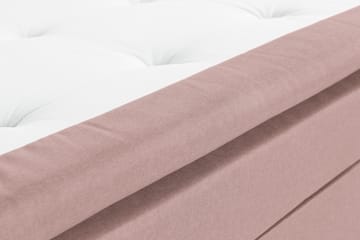 Scarlett Sengepakke 180x200 Skummadrass - Dypheftet gavl Rosa - Møbler - Senger - Komplett sengepakke