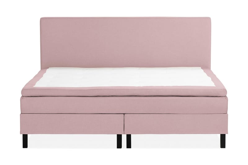 Scarlett Sengepakke 210x210 Lateksmadrass - Glatt gavl Rosa - Møbler - Senger - Komplett sengepakke