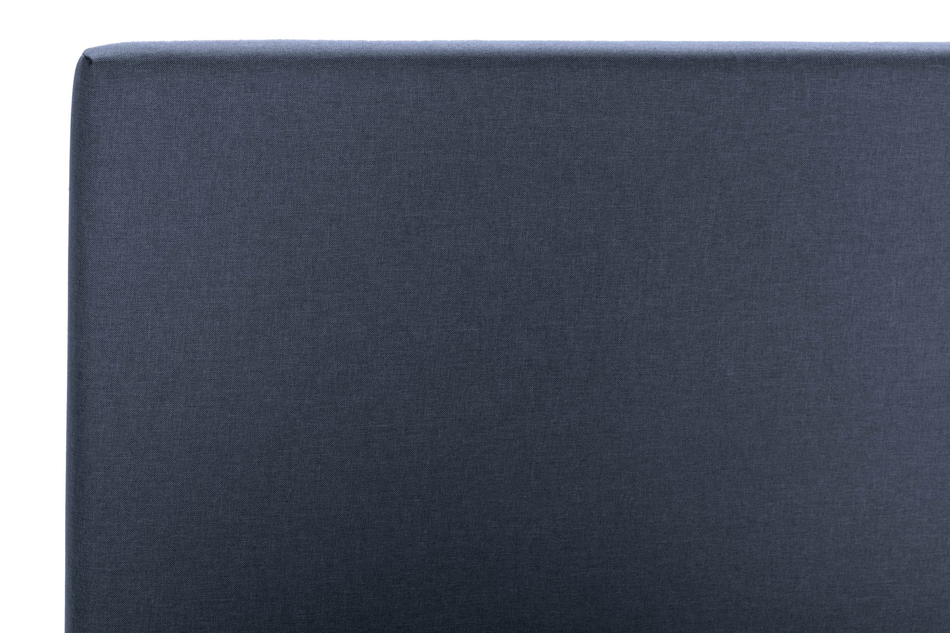 Scarlett Sengepakke 210x210 Skummadrass - Glatt gavl Blå - Møbler - Senger - Komplett sengepakke
