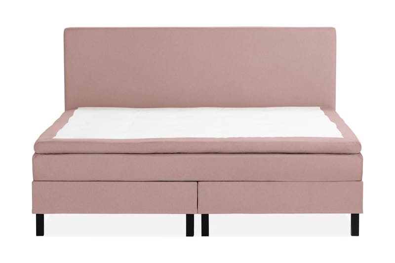 Scarlett Sengepakke 210x210 Skummadrass - Glatt gavl Rosa - Møbler - Senger - Kontinentalsenger