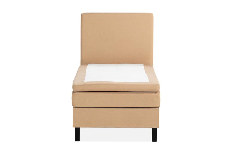 Scarlett Sengepakke 90x200 Lateksmadrass - Glatt gavl Beige - Møbler - Senger - Komplett sengepakke
