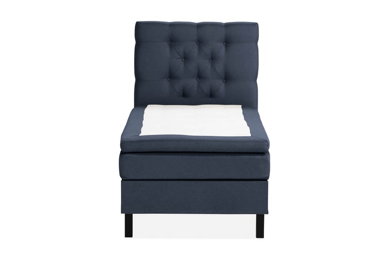 Scarlett Sengepakke 90x200 Skummadrass - Dypheftet gavl Blå - Møbler - Senger - Kontinentalsenger