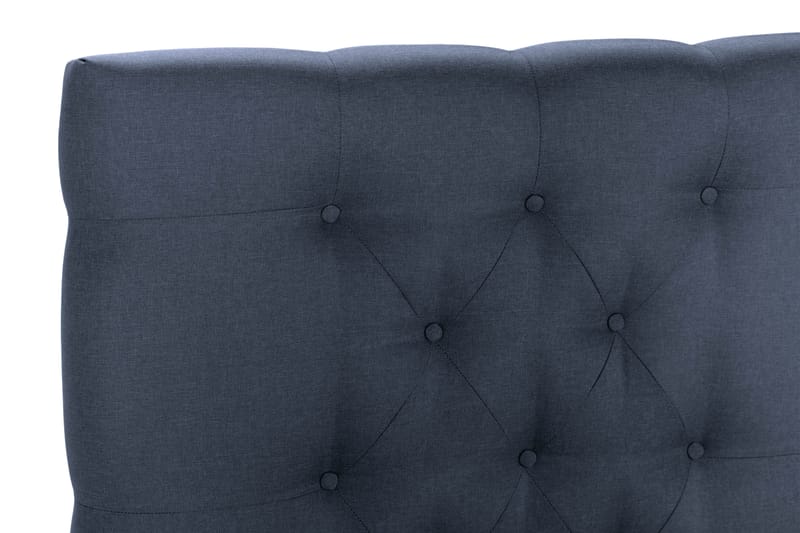 Scarlett Sengepakke 90x200 Skummadrass - Dypheftet gavl Blå - Møbler - Senger - Kontinentalsenger