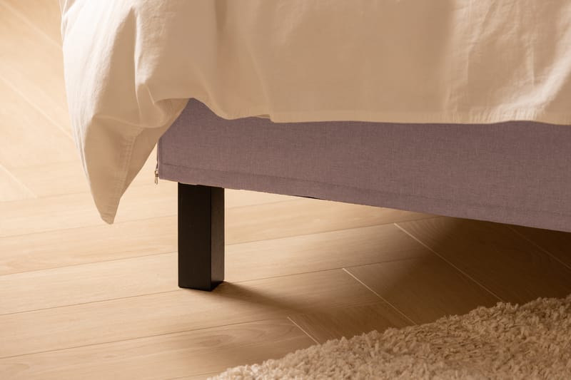 Scarlett Sengepakke 90x200 Skummadrass - Dypheftet gavl Rosa - Møbler - Senger - Kontinentalsenger