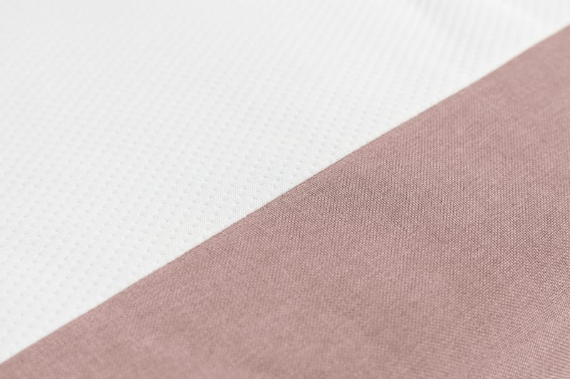 Scarlett Sengepakke 90x200 Skummadrass - Knappet gavl Rosa - Møbler - Senger - Komplett sengepakke