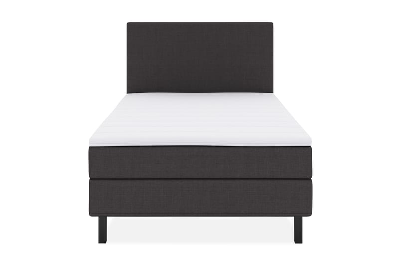Select No 1 Komplett Sengepakke 120x200 - Mørkegrå/Svarta Ben - Møbler - Senger - Komplett sengepakke
