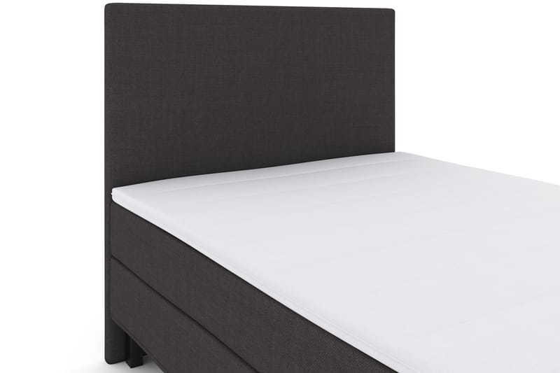 Select No 1 Komplett Sengepakke 120x200 - Mørkegrå/Svarta Ben - Møbler - Senger - Komplett sengepakke