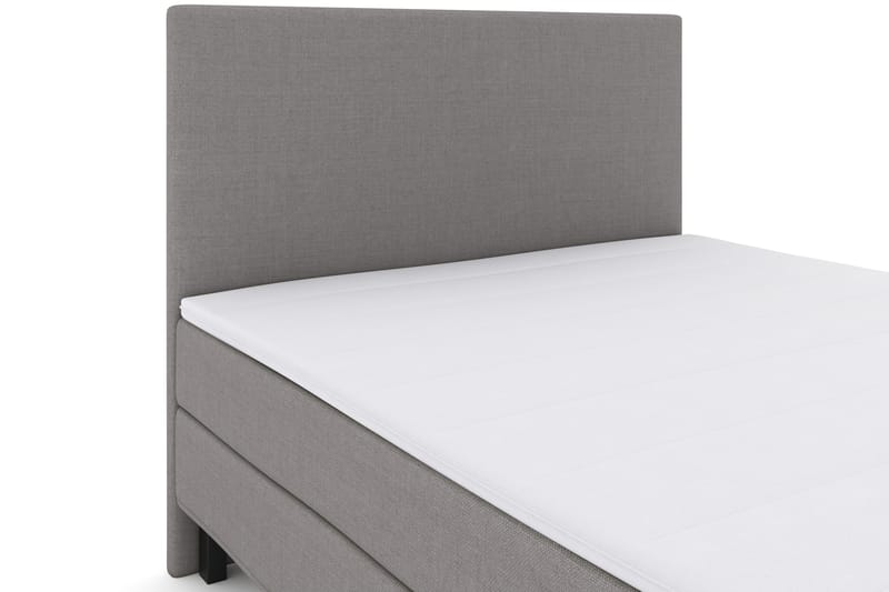 Select No 1 Komplett Sengepakke 140x200 - Lysegrå/Svarta Ben - Møbler - Senger - Komplett sengepakke