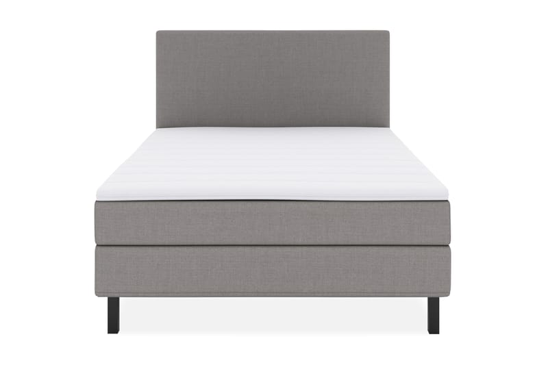 Select No 1 Komplett Sengepakke 140x200 - Lysegrå/Svarta Ben - Møbler - Senger - Komplett sengepakke