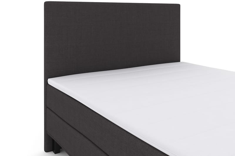 Select No 1 Komplett Sengepakke 140x200 - Mørkegrå/Svarta Ben - Møbler - Senger - Komplett sengepakke