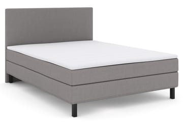 Select No 1 Komplett Sengepakke 160x200 - Lysegrå/Svarta Ben - Møbler - Senger - Kontinentalsenger