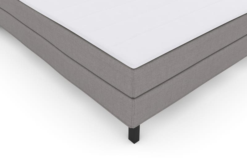 Select No 1 Komplett Sengepakke 160x200 - Lysegrå/Svarta Ben - Møbler - Senger - Komplett sengepakke